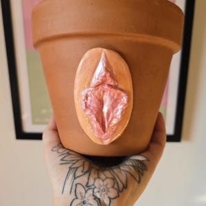Vulva Blumentopf