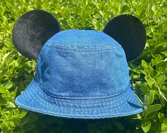 Mickey Ears Bucket Hat | Disney Ears Bucket Hat | Disney Bucket Hat