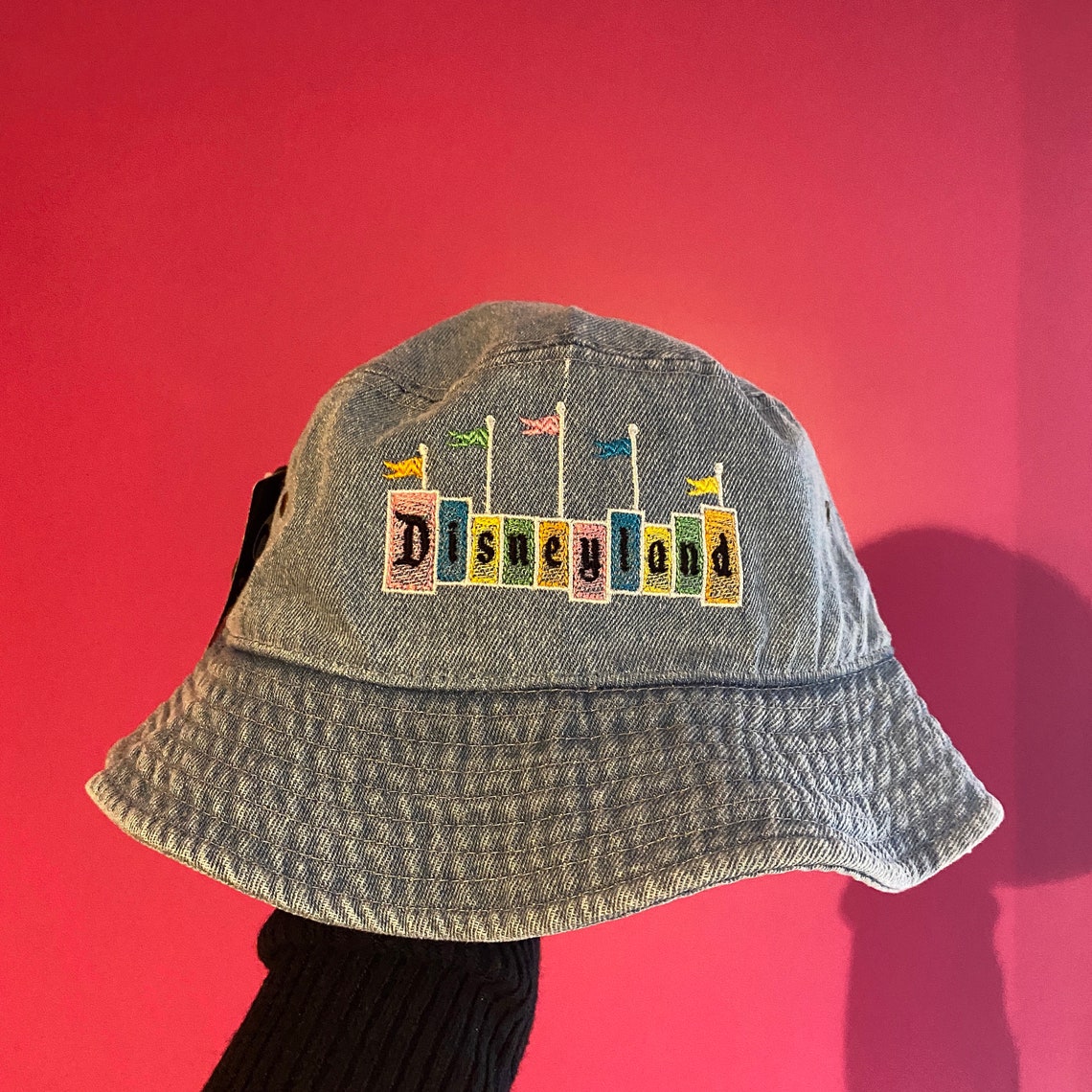 Disneyland Bucket Hat Disney Inspired Bucket Hat Disney Etsy