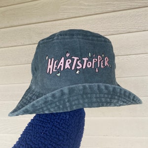 Heartstopper Bucket Hat | Heartstopper Embroidery | Heartstopper Hat