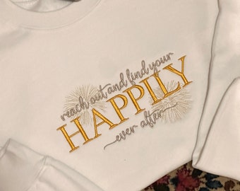 Happily Ever After Disney Sweater -  Disney Sweater - Disney Happily Ever After