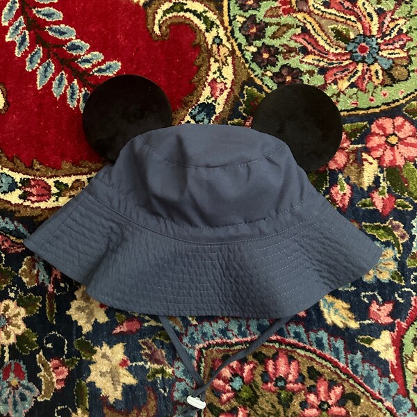 Youth/Kids Mickey Ears Bucket Hat | Disney Ears Bucket Hat | Disney Bucket Hat