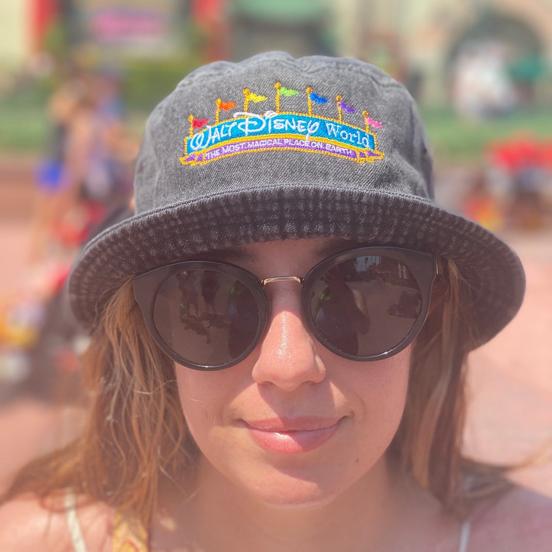 Disney Pride Rainbow Bucket Hat Disney World Pride Hat Etsy
