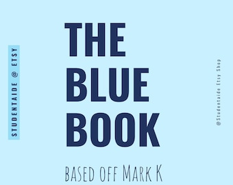 Blue Book study guide 2025 NCLEX Based on Mark K Notes for Nurse Student