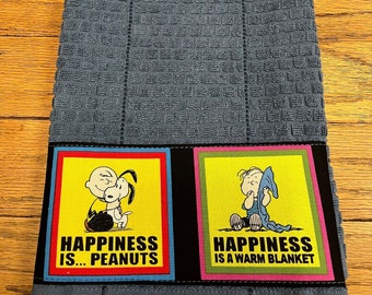 Peanuts Gang ‘Happiness is Peanuts’ Kitchen Towels | 100% Cotton