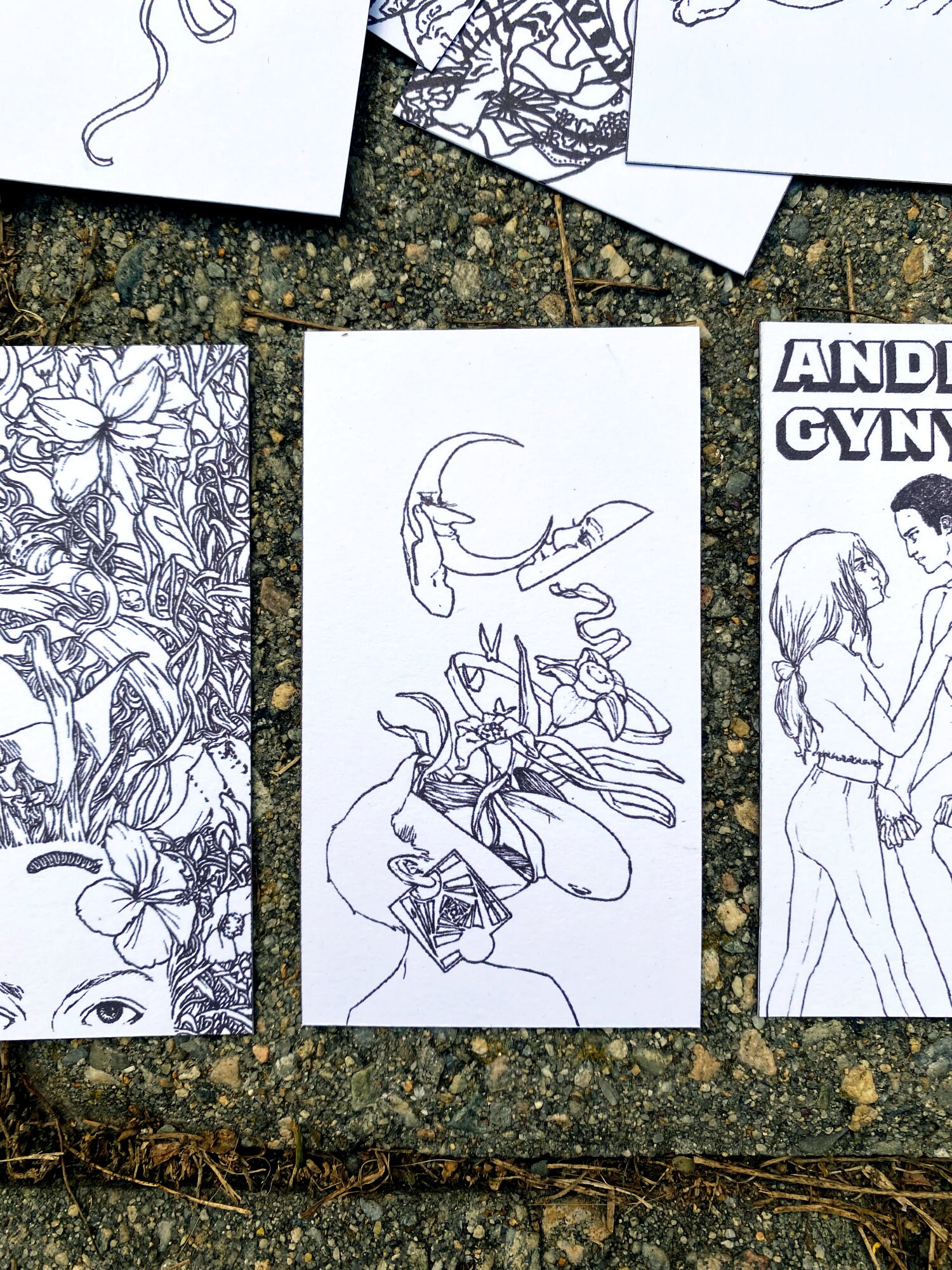 Mini Coloring Cards Etsy