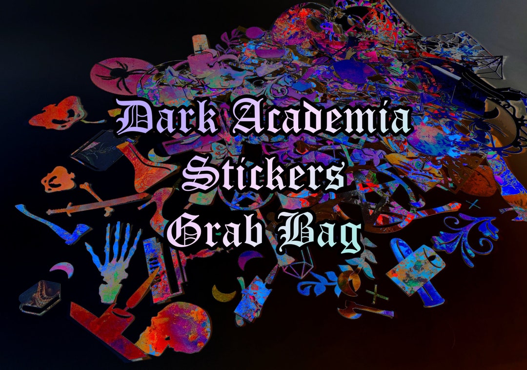 Dark Academia Stickers 40 Piece Grab Bag - Etsy