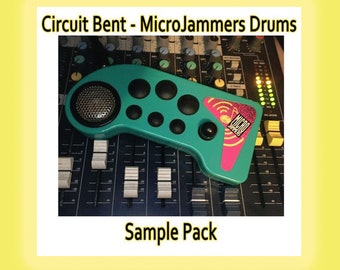 Circuit Bent - Micro Jammers Drums - SAMPLE PACK - Loops - Beats - Breaks - Glitch - Noise