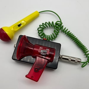 Voice Changer Mini Megaphone Effect Box with Toy Microphone