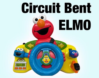 Circuit Bent Elmo Giggle 'n Go Driver Sesame Street  - Noise - Synth - Glitch - Music