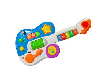 Circuit Bent Little Rock Star Guitar Toy -  Experimental  - Noise - Synth - Glitch - Music