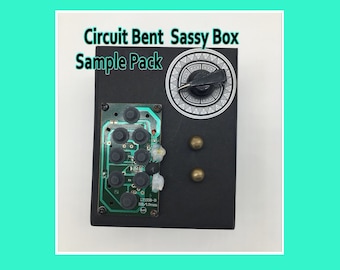 Circuit Bent Sassy Box - SAMPLE PACK - Beats - Electronic Music - One of a kind - Music Library