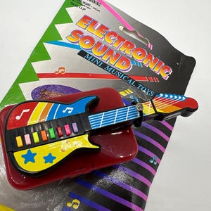 Circuit Bent Mini Keytar with Electronic Sound! Toy - Experimental Music - Noise - Theremin - Synth