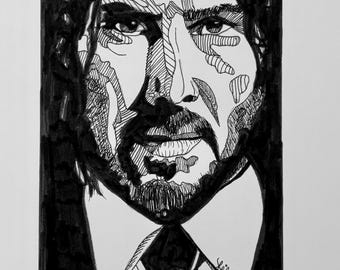 Original &#39;John Wick&#39; Portrait