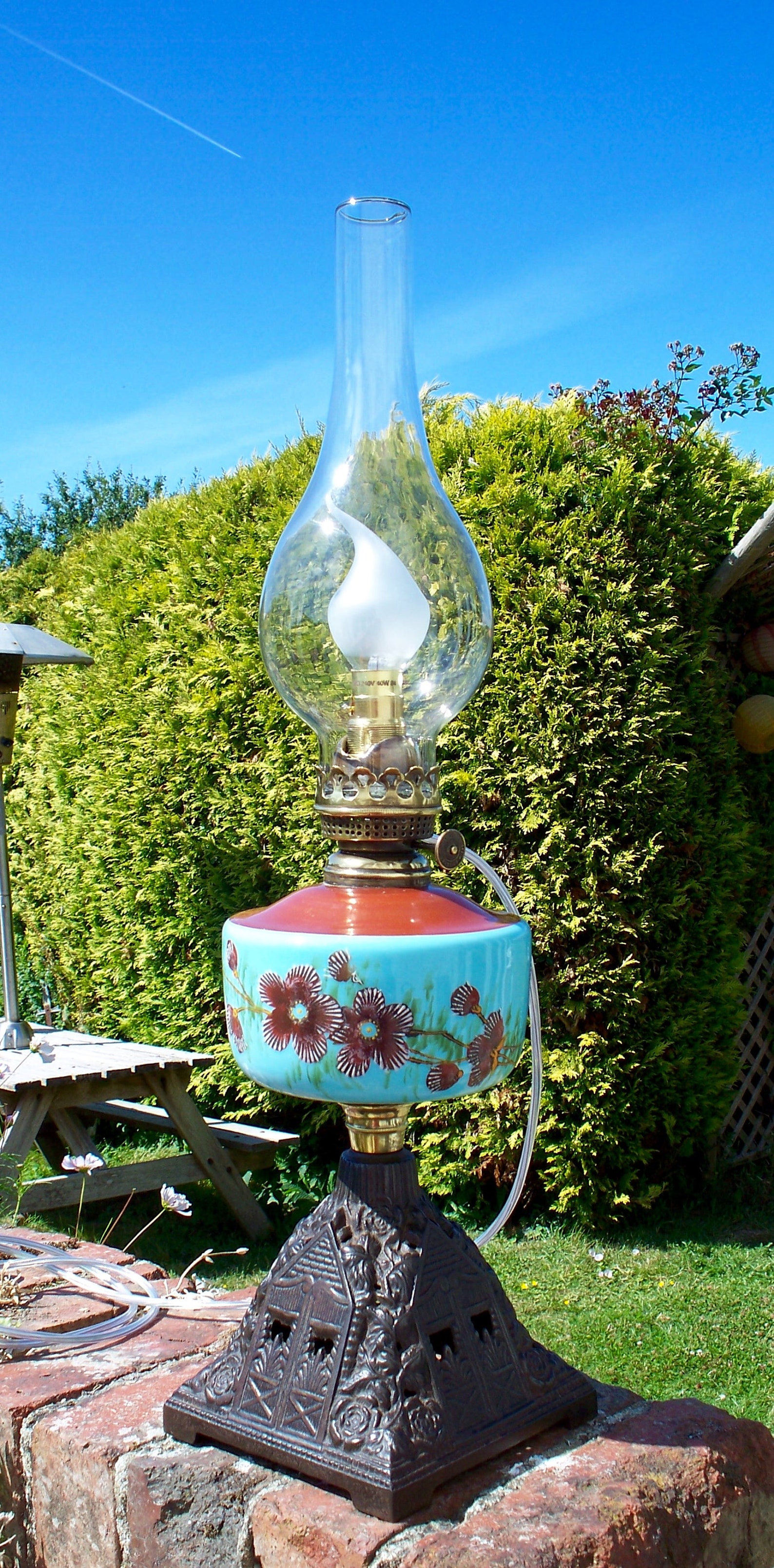 Abat-jour Victorien Avec Glands - Dôme Festonné Pour Lampe E27 (20x19cm, Doré)