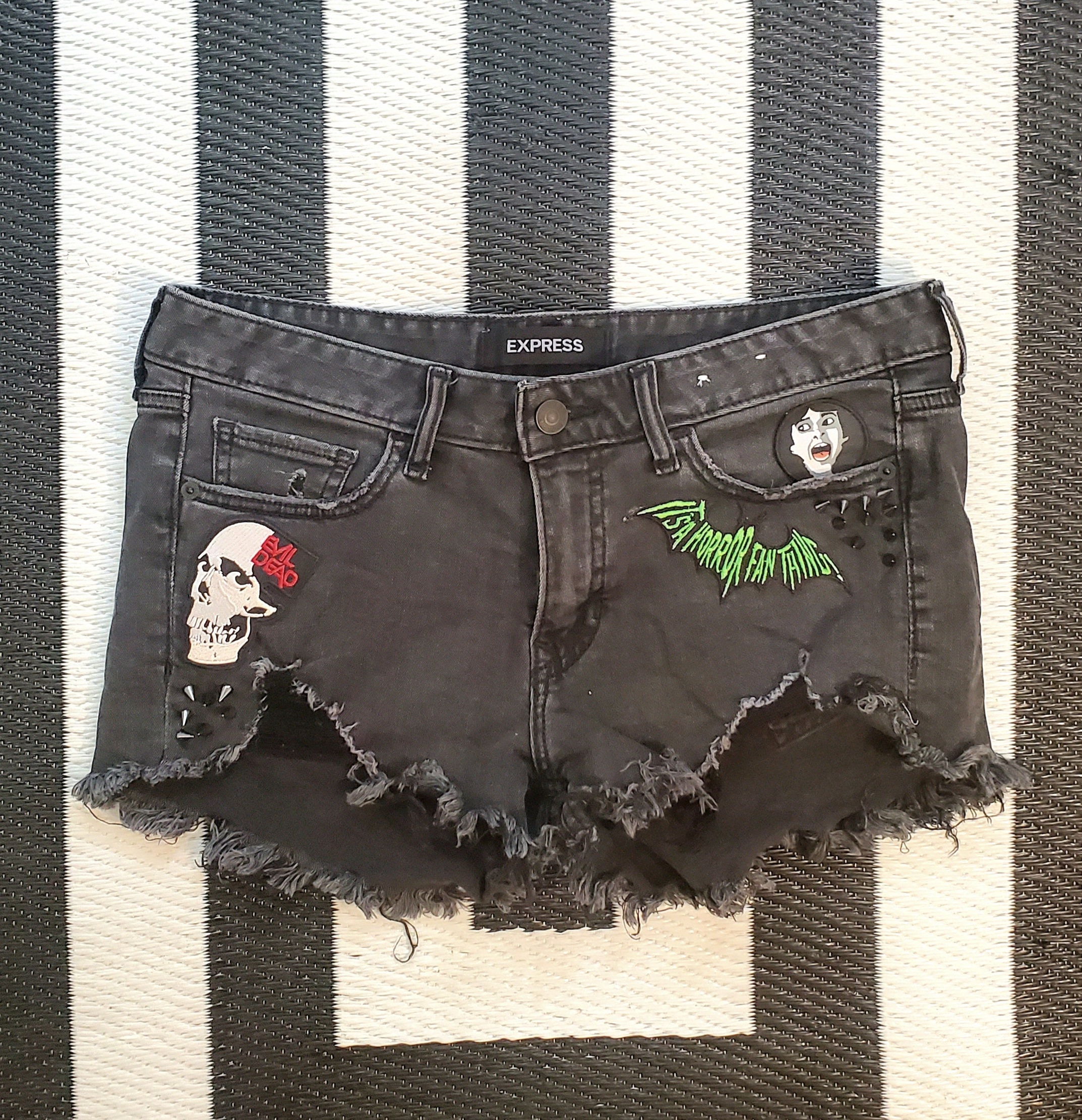 80's Horror Freak Shorts Etsy