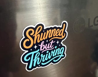 Ex Jehovah’s Witness Magnet | Ex JW Gift | Freedom from Religion | Religious Trauma Recovery | Refrigerator Magnet