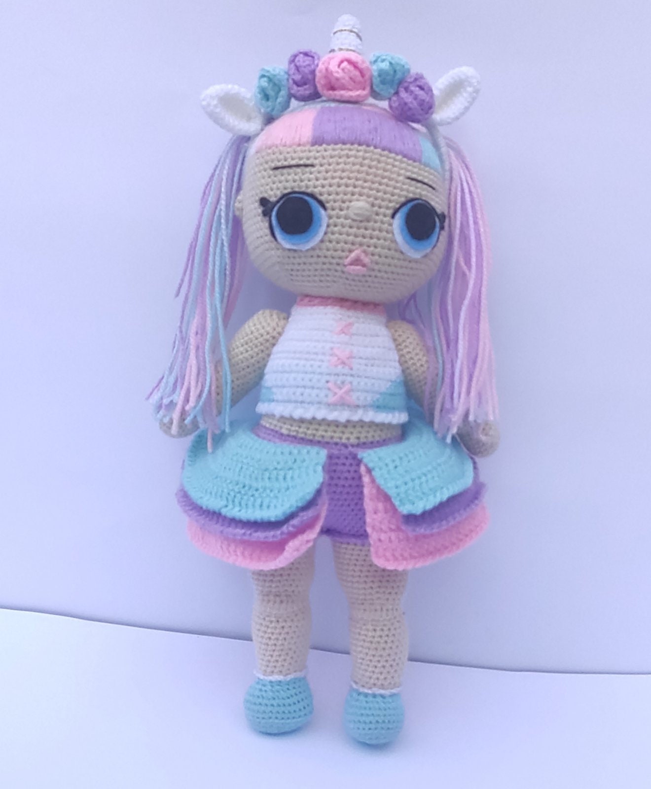 Crochet doll pattern Michelle - Inspire Uplift