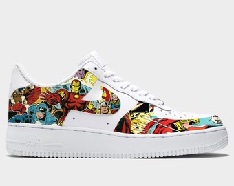 marvel custom shoes