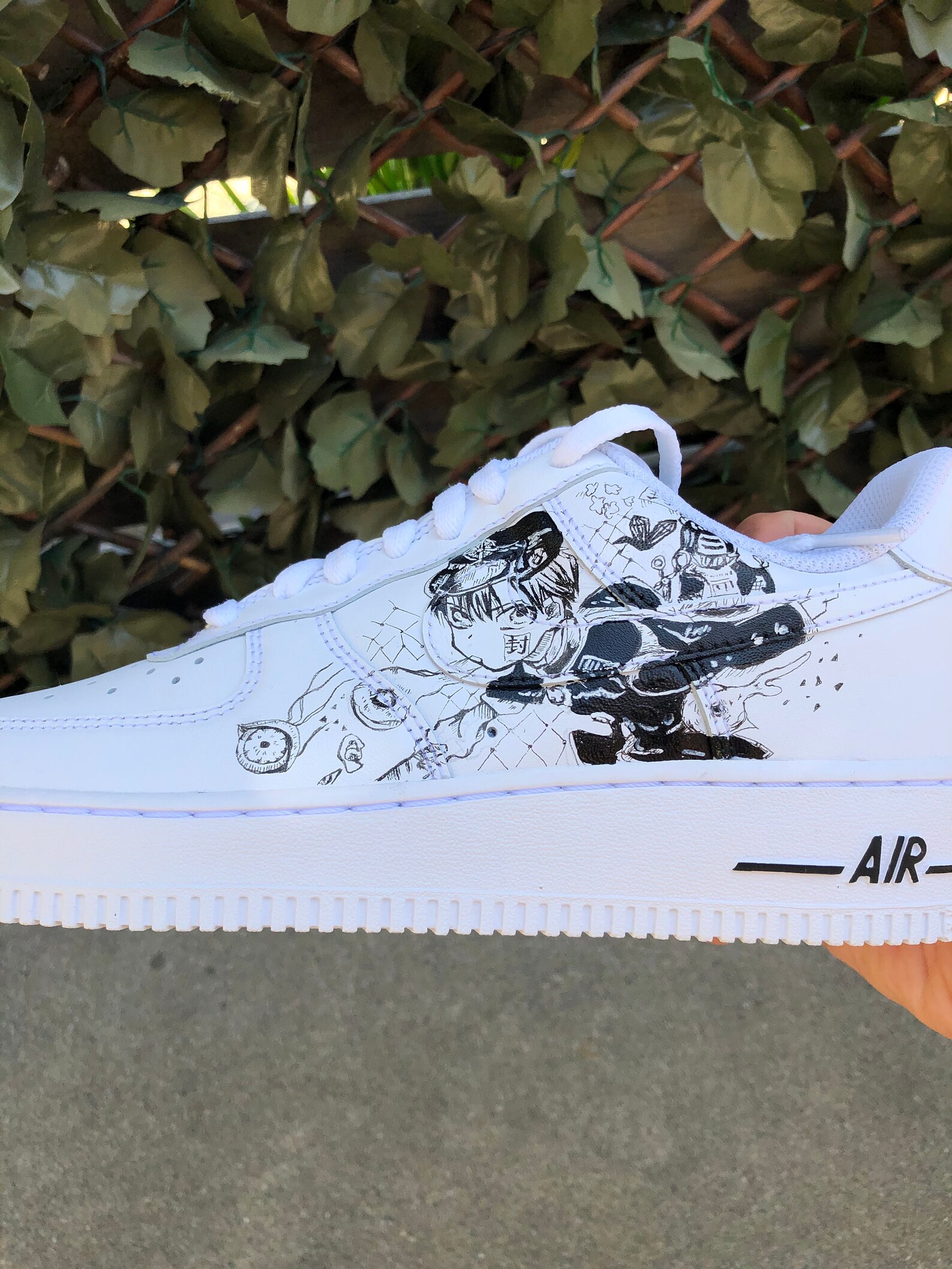 pintura para air force 1