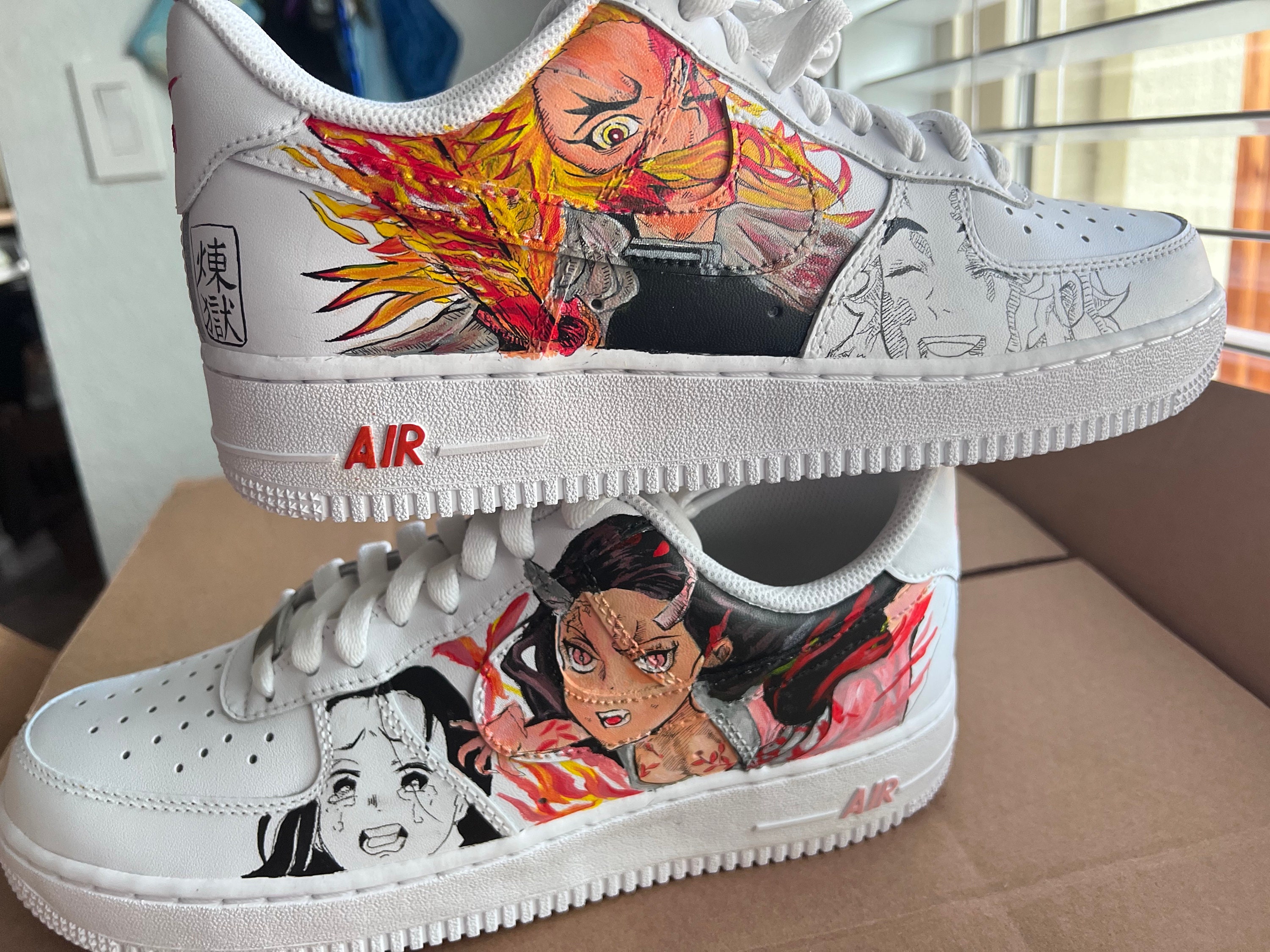 Air Force 1 Anime Custom