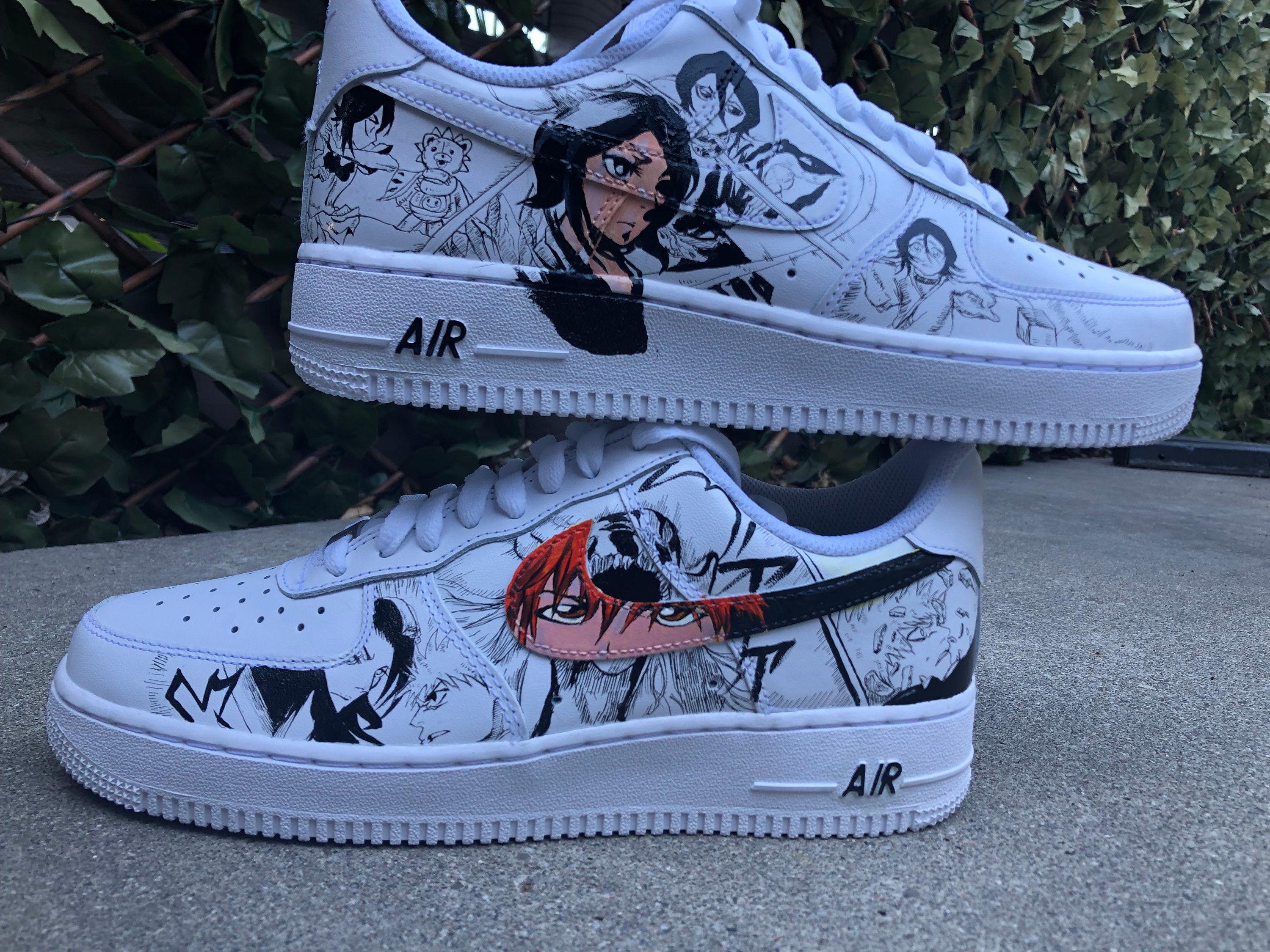 Custom Air Force 1 Manga Anime Personalized Shoes Gifts | Etsy