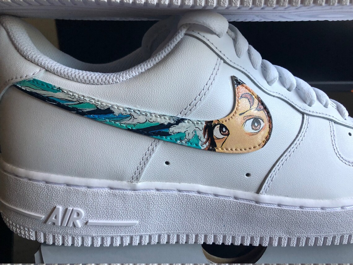 custom nike air force 1 anime