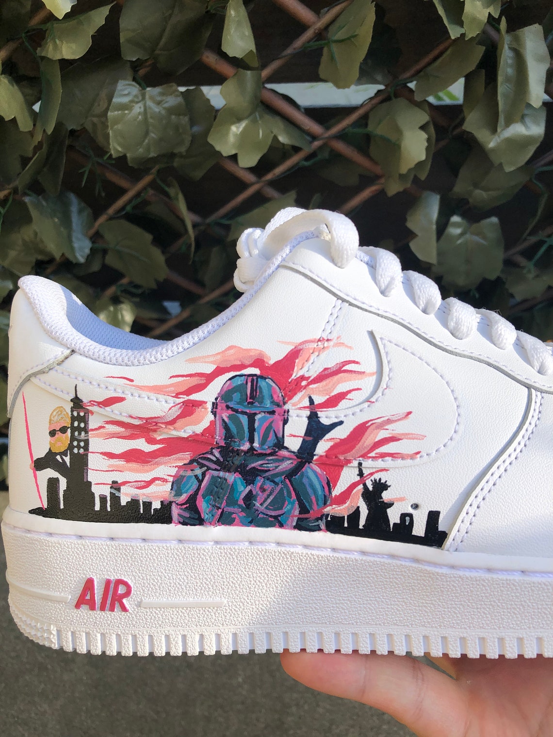 air force 1 canvas painting