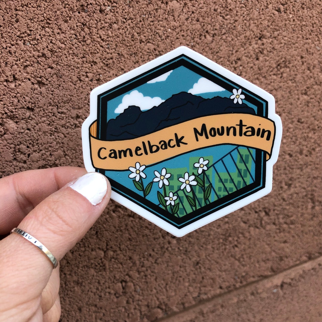Camelback Mountain Sticker - Etsy