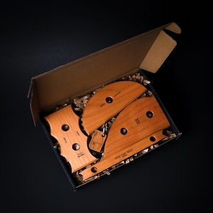 Pottery Tool Gift Set, 4 Piece Pottery Rib Set with a Mix of Classic and Innovative Tools