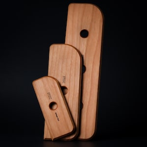 Rectangle Pottery Rib - Hardwood Shaping Tool for Wheel Throwing