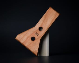 Angled Profile Pottery Rib - Tool for Shaping Bowls, Tumblers, Vases, and Mugs.