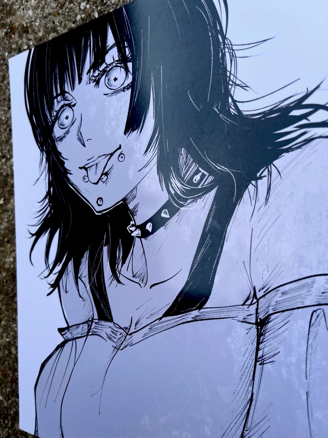 Jujutsu Kaisen Kirara Hoshi Manga Kunstdruck Gl nzend Etsy