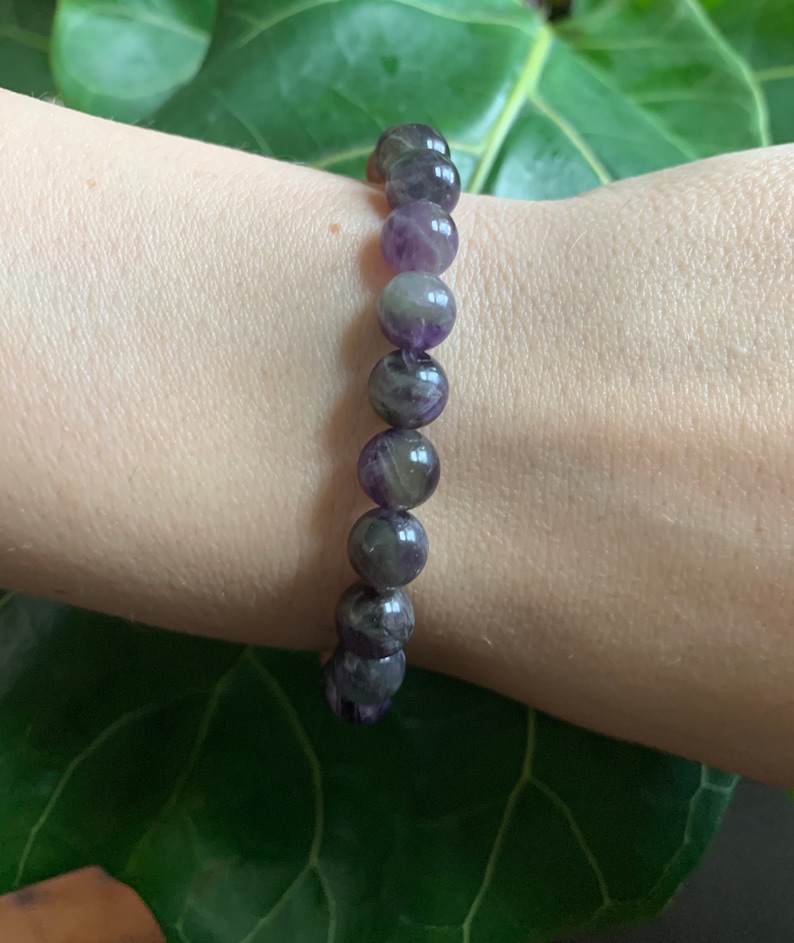 Amethyst /& Rosewood Diffuser Bracelet