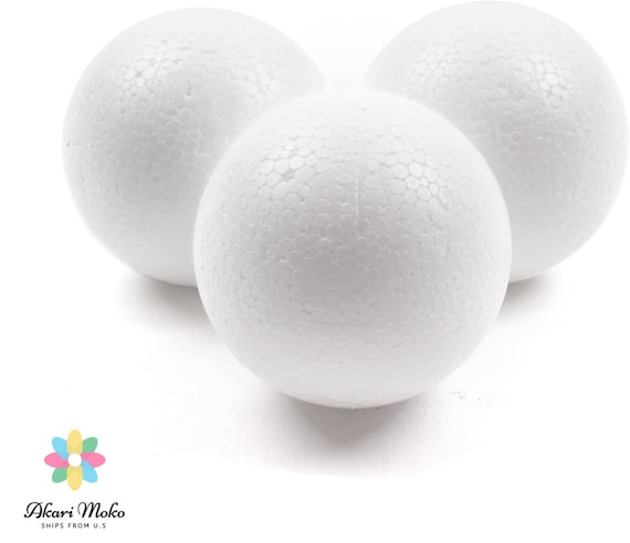 White Foam Balls Polystyrene Craft Balls Styrofoam Balls for 