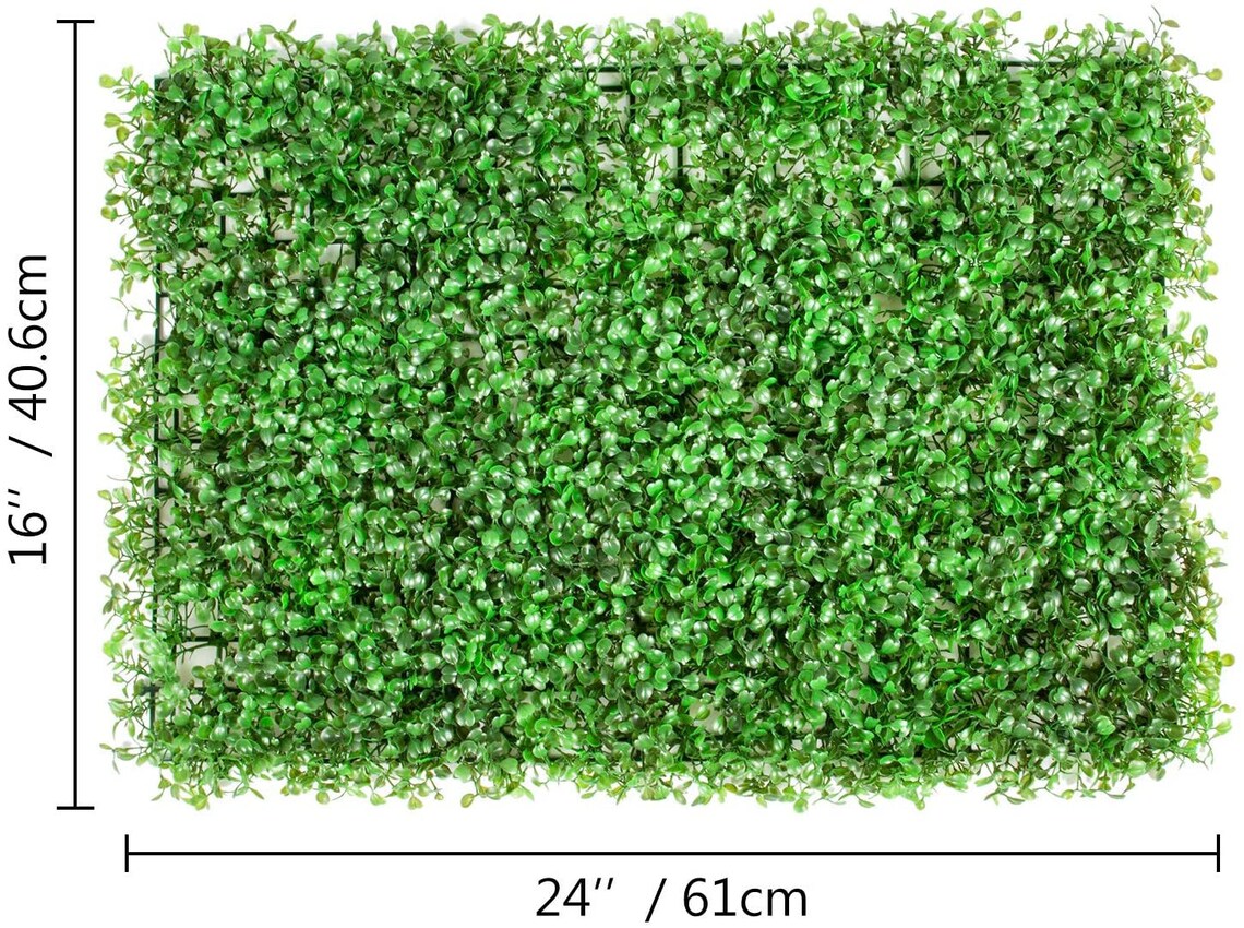 4PCS 24x16 Artificial Boxwood Panels Backdrop Etsy
