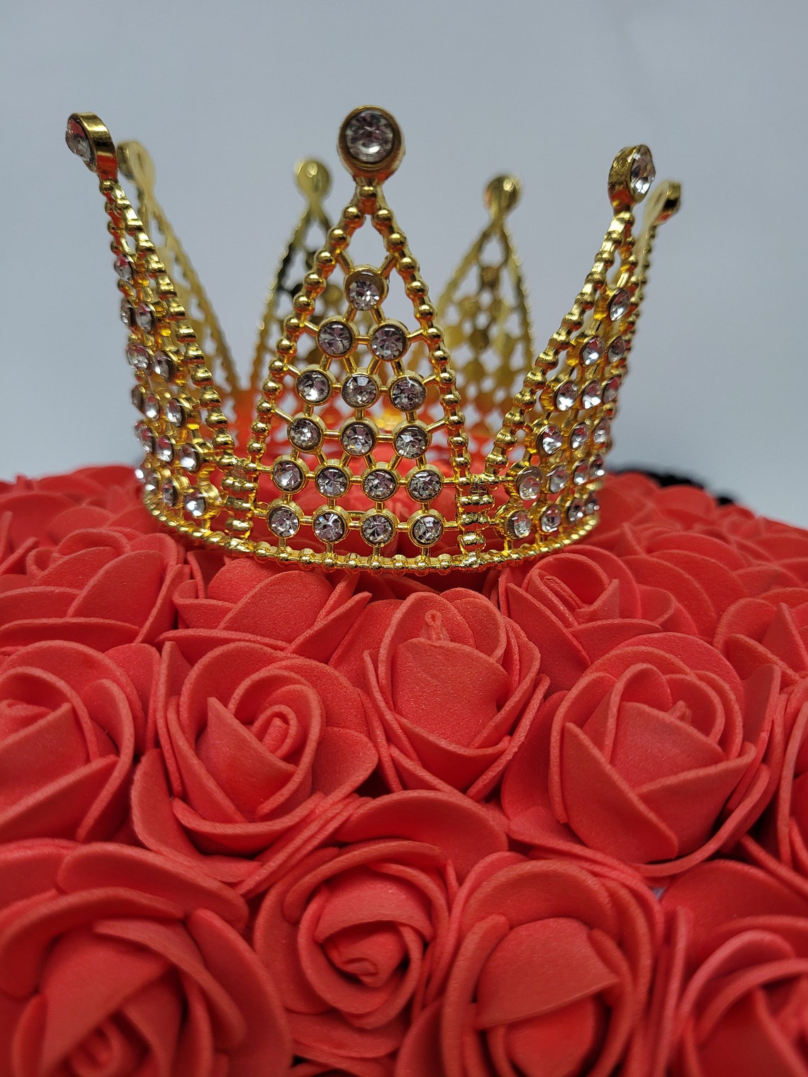 Crown Cake Topper Wedding Cake Topper. Mini Crown Party Etsy