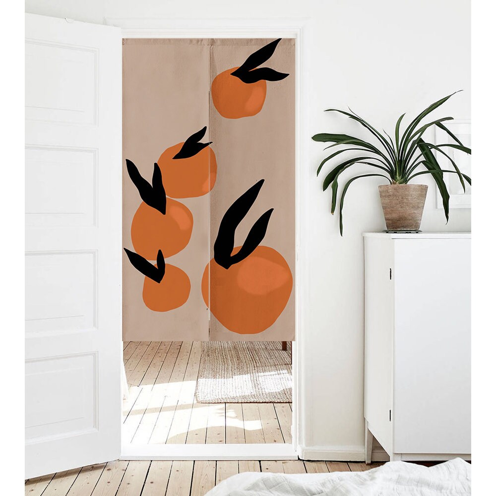 Japanese Door Curtain Noren Curtain Thick Japanese Tapestry Etsy UK