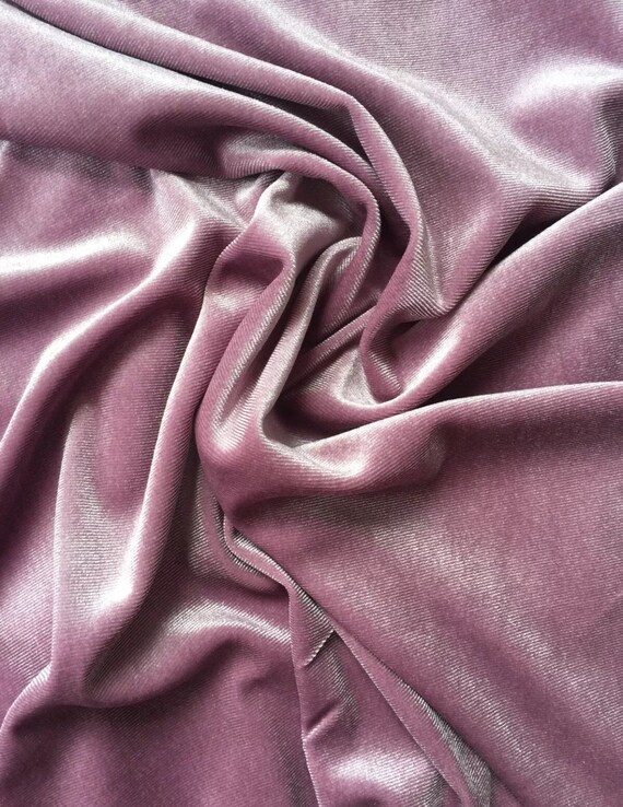 ENGLISH LUXURY KOREAN Velvet Velor Stretch Latest Fashion Fabric Wide 58 Etsy Ireland
