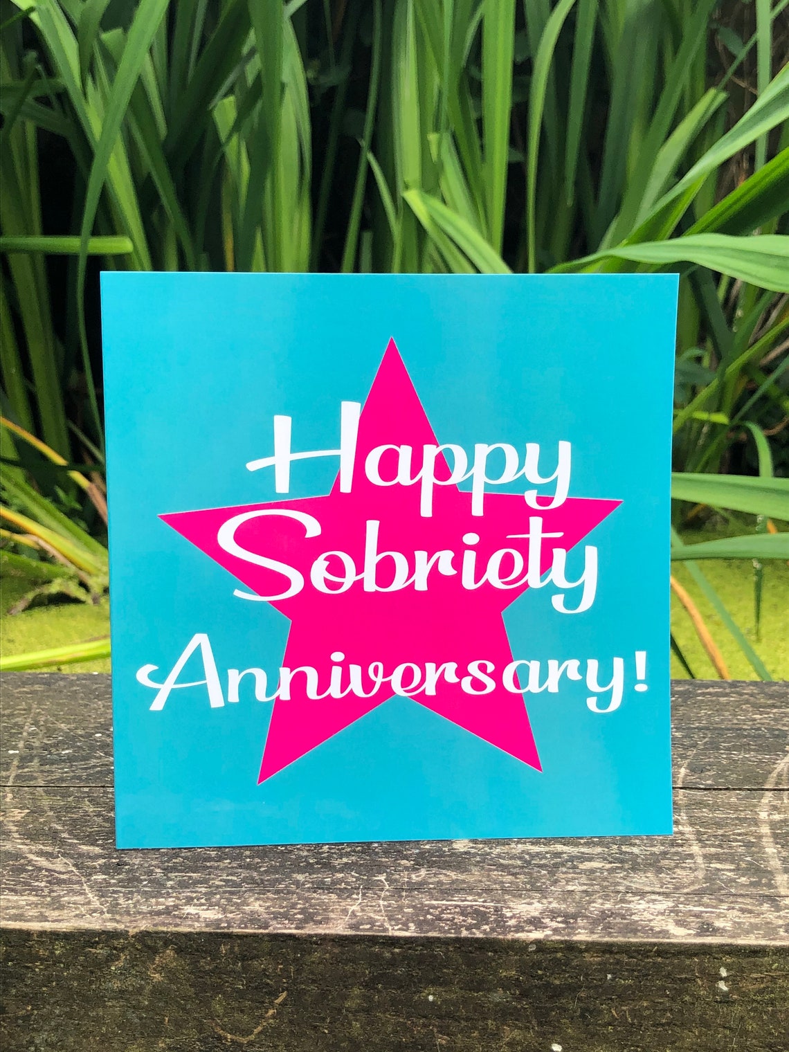 Happy Sobriety Anniversary Card mental Health, Sobriety Card, Recovery