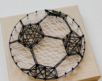 Soccer DIY String Art Kit | DIY String Art | Kids Crafts | DIY for Kids | String Art | Soccer String Art