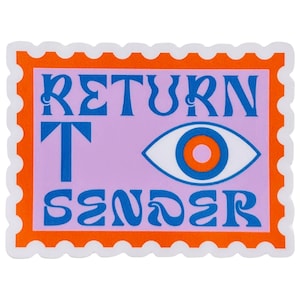 Return To Sender Spell Sticker