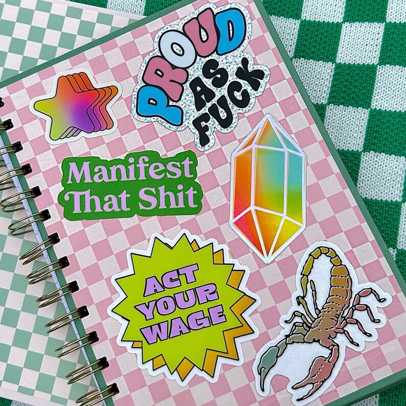 Act Your Wage Sticker - Etsy