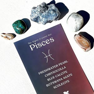 Pisces Zodiac Crystal Set