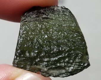 CLOSEOUT 2.28ct rare GENUINE Moldavite Gem Czech Republic Czechoslovakia Tektite meteorite IMCA untreated Space gemstone oval