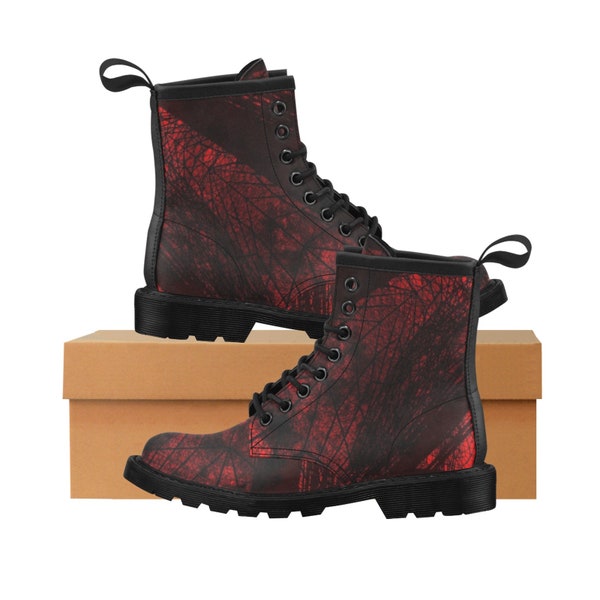 Alternative PU Leather Classic Combat Boots for men and women