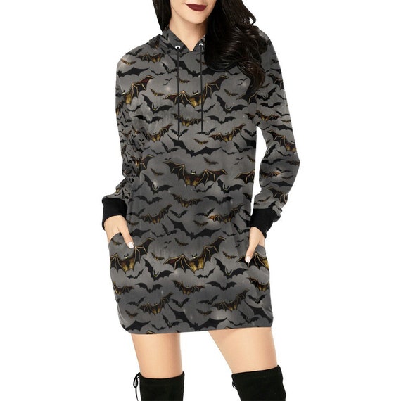 Hoodie mini dress discount