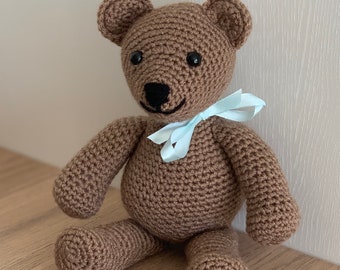 Personalised Crochet Bear