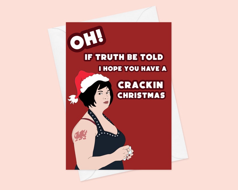 'Loch Nessa' Personalised Gavin and Stacey Funny Lush Santa Christmas Xmas Card 'Loch Nessa' Personalised Gavin and Stacey Funny Lush Santa Christmas Xmas Card