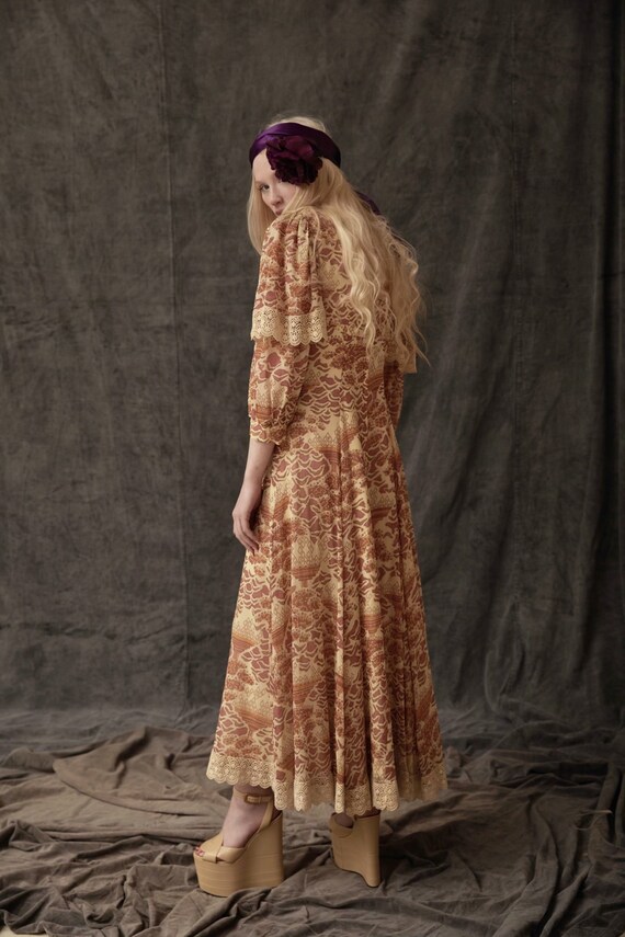 Vintage Selfridges London Maxi Dress
